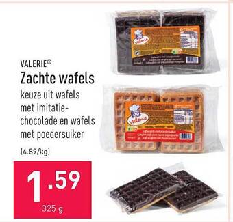 ALDI Valerie Zachte Wafels aanbieding