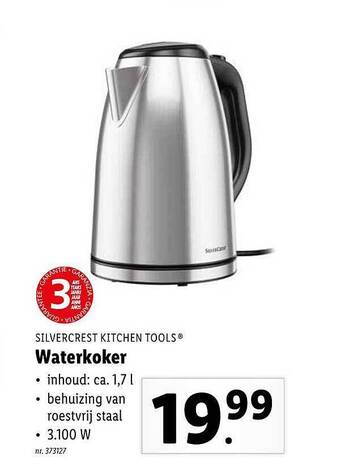 Lidl Waterkoker aanbieding