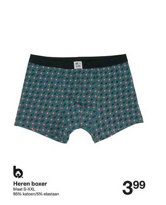 Zeeman Heren Boxer aanbieding
