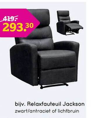 Leen Bakker Relaxfauteuil Jackson aanbieding