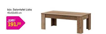Leen Bakker Salontafel Lidia aanbieding