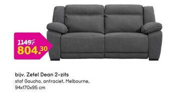 Leen Bakker Zetel Dean 2zits aanbieding