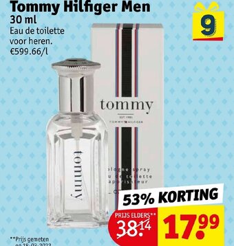 Kruidvat Tommy Hilfiger Men 30ml aanbieding