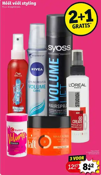 Kruidvat Héél Véél Styling aanbieding