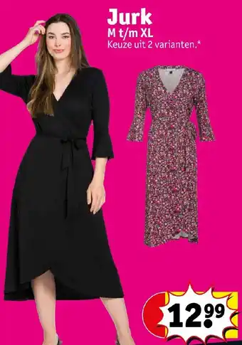 Kruidvat Spirit Jurk M t/m XL aanbieding