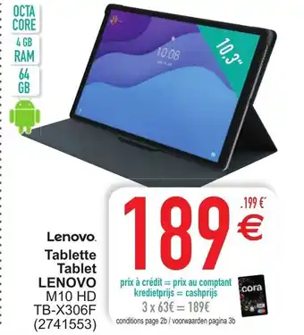 Cora Lenovo tablette tablet lenovo aanbieding