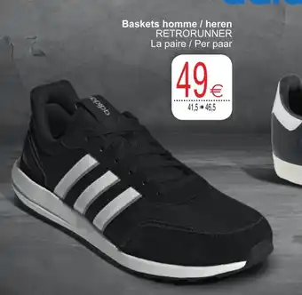 Cora Adidas baskets homme heren aanbieding