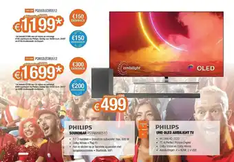 Expert Philips Soundabar En Uhd Oled Ambilight Tv aanbieding