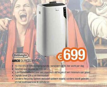 Expert Delonghi Airco Dlpacel98eco aanbieding