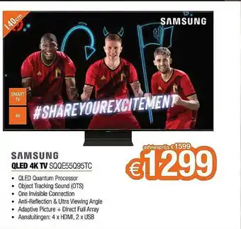 Expert Samsung Qled 4k Tv Sqqe55q95tc aanbieding