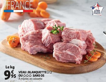 Auchan Veau: Blanquette ou sans os aanbieding