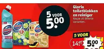Kruidvat Glorix Toiletblokken En Reiniger aanbieding