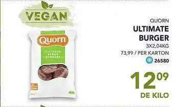 Bidfood Quorn Ultimate Burger aanbieding