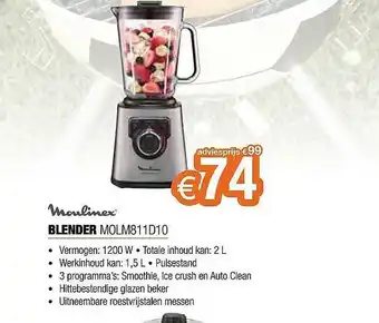 Expert Moulinex Blender aanbieding