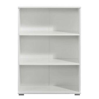 Leen Bakker Kast Alaska - wit - 101x71x35 cm aanbieding