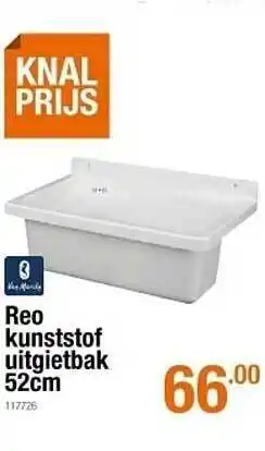 Reo Kunststof Uitgietbak 52cm