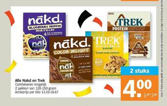 Albert Heijn Alle Nakd En Trek aanbieding