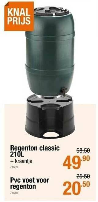 Cevo Regenton Classic 210L aanbieding