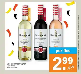 Albert Heijn Alle Stormhoek Wijnen aanbieding