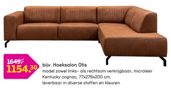 Leen Bakker Hoeksalon Otis aanbieding
