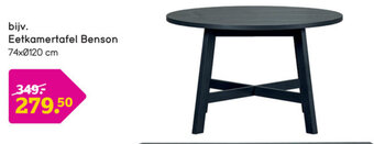 Leen Bakker Eetkamertafel Benson aanbieding
