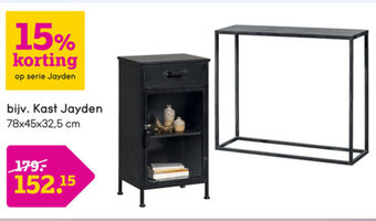 Leen Bakker Kast Jayden aanbieding