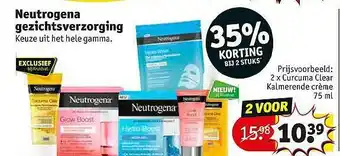 Kruidvat Neutrogena Gezichtsverzorging 75ml aanbieding