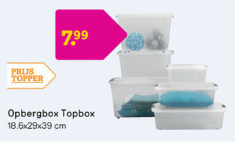 Leen Bakker Opbergbox Topbox aanbieding