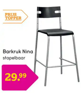 Leen Bakker Barkruk Nina aanbieding
