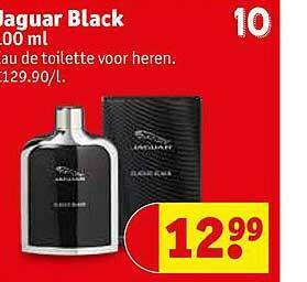 Kruidvat Jaguar Black 100 Ml aanbieding
