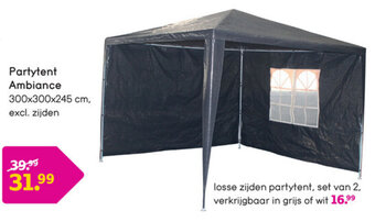 Leen Bakker Partytent Ambiance aanbieding