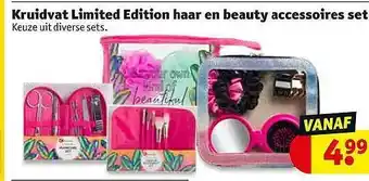 Kruidvat Kruidvat Limited Edition Haar En Beauty Accessoires Set aanbieding