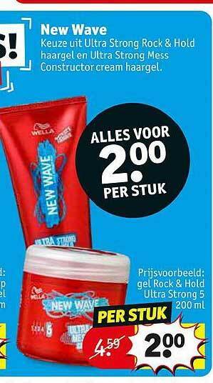 Kruidvat New Wave 200ml aanbieding