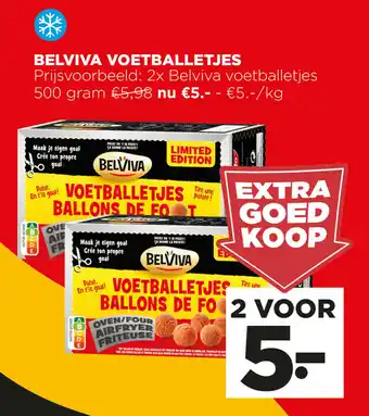 Jumbo Belviva Voetballetjes aanbieding