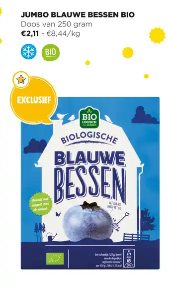 Jumbo Jumbo Blauwe Bessen Bio aanbieding