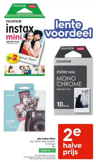 alle instax film 2 x 10 stucks
