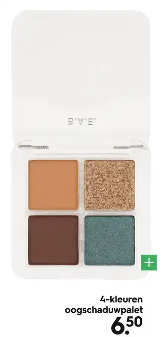 4-kleuren oogschaduwpalet