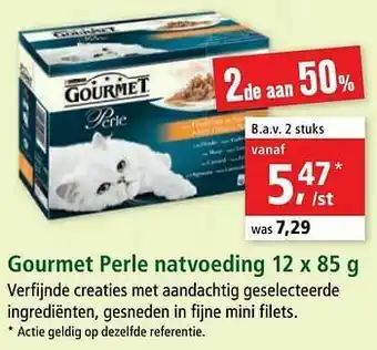 Maxi Zoo Gourmet perle natvoeding aanbieding