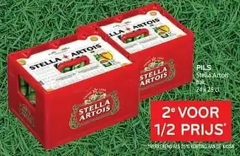 Alvo Pils stella artois 2e voor 1-2 prijs aanbieding