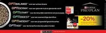 Maxi Zoo -20% op alle hondenbrokken van pro plan hond aanbieding