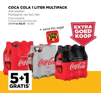 Jumbo Coca Cola 1 Liter Multipack aanbieding