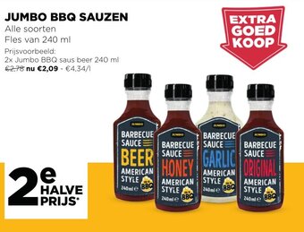 Jumbo Jumbo BBQ Sauzen aanbieding
