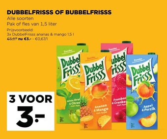 Jumbo Dubbelfrisss of Bubbelfrisss aanbieding