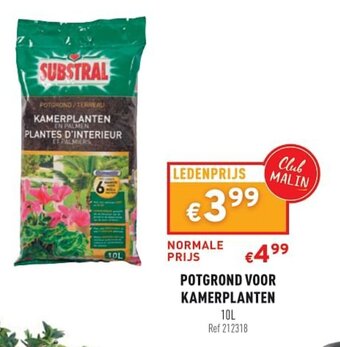 Trafic Potgrond voor kamerplanten aanbieding