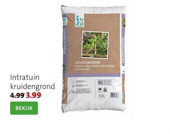Intratuin Intratuin Kruidengrond aanbieding
