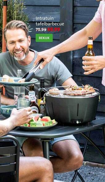 Intratuin Intratuin Tafelbarbecue aanbieding