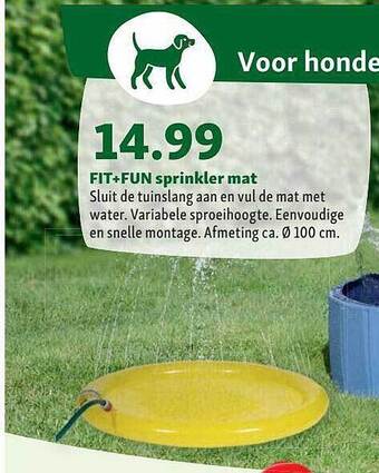 Maxi Zoo Fit+fun Sprinkler Mat aanbieding