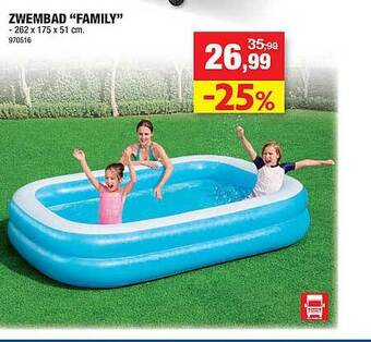 Hubo Zwembad Family aanbieding