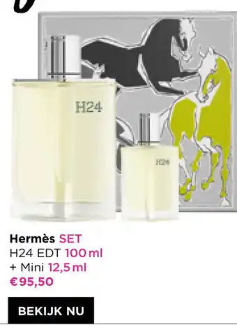 ICI PARIS XL Hermes SET H24 EDT 100ml + Mini 12.5ml aanbieding