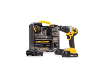 Hubo Powerplus X POWX00850 accu schroef- en klopboormachine 20V lader + 2 batterijen aanbieding
